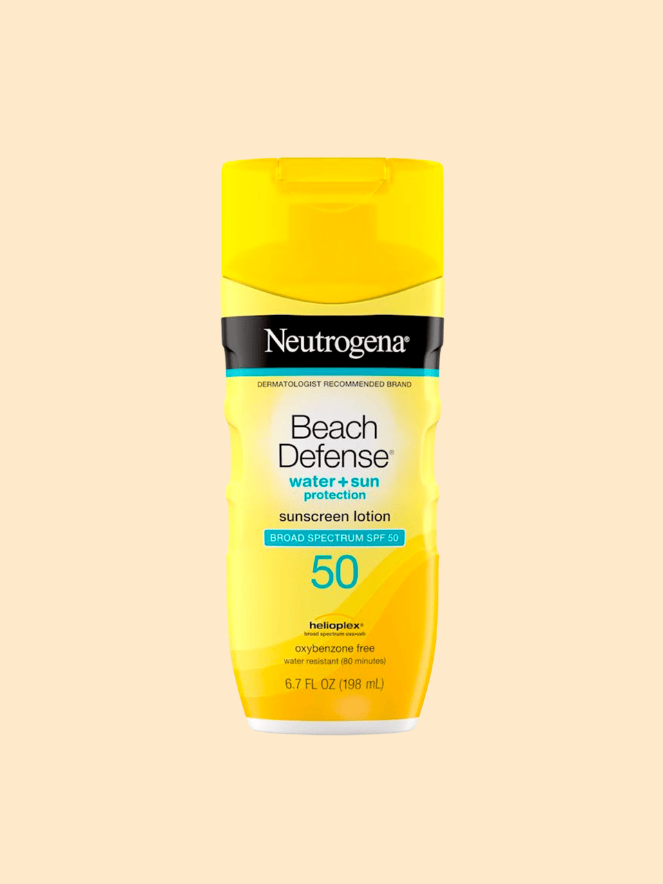 Protector Neutrogena Beach defense 50 SPF